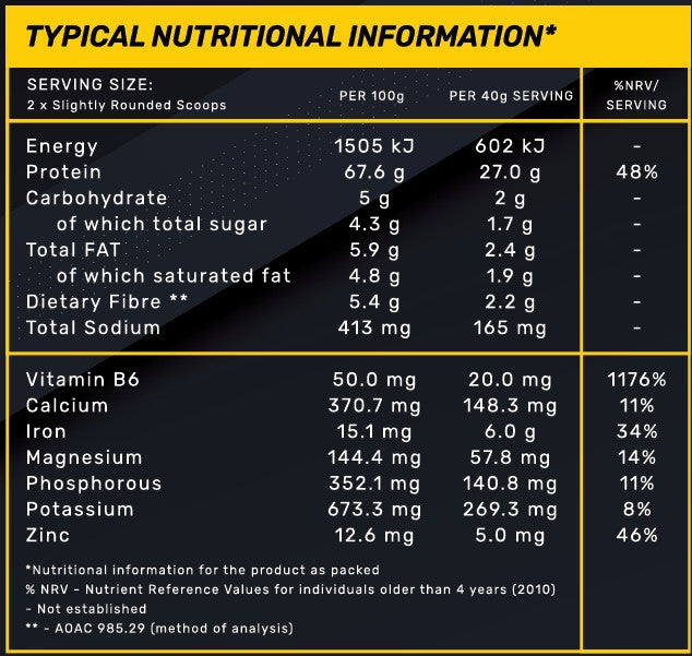 Hybrid Whey Protein - Chocolate