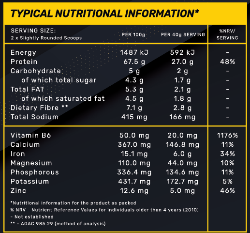 Hybrid Whey Protein - Vanilla